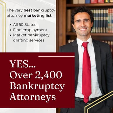 Bankruptcy Attorney
Marketing List