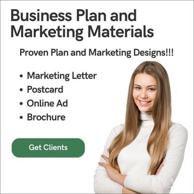 Business Plan and
Marketing Materials