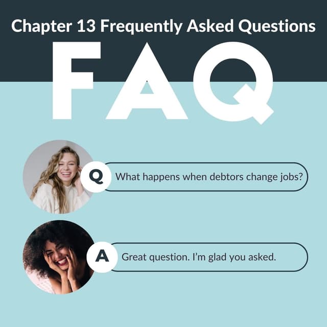 Chapter 13 FAQ Training
