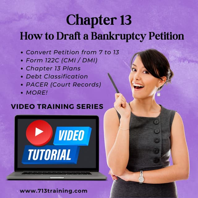 Chapter 13 Training Videos