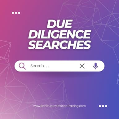 Due Diligence Searches
